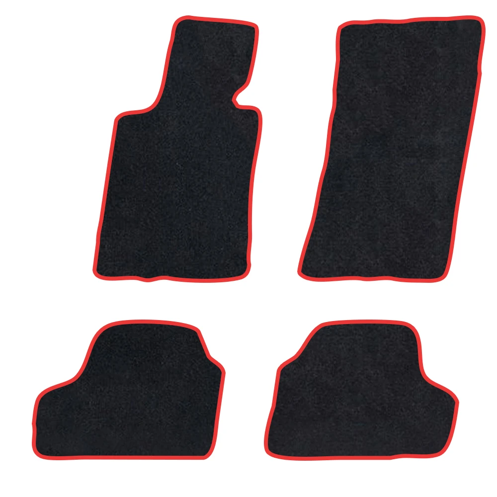 4PCS Car Floor Mats For  Bmw 3 Series 2004-2010 E93 Convertible Rugs Automotive interior Special Car Mats Full Set