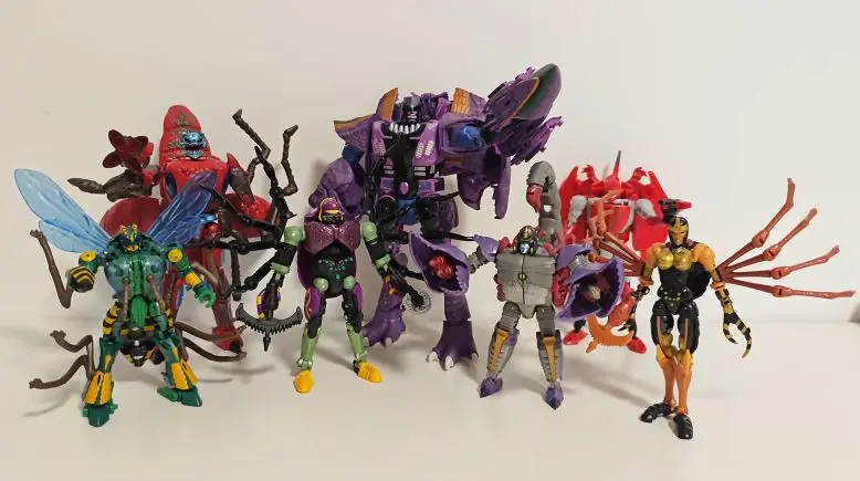 

Stock Transforming Toy BW Super Sentai 30th Anniversary Edition Original Beast Seven Set Movable Action Figures Collector's Gift