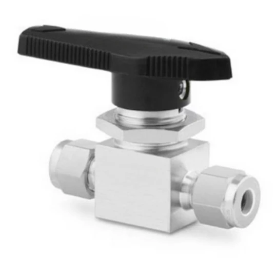 SS-43GS4 Stainless Steel 40G Series Straight Through Ball Valve 1.4Cv 1/4 in Tube Fitting