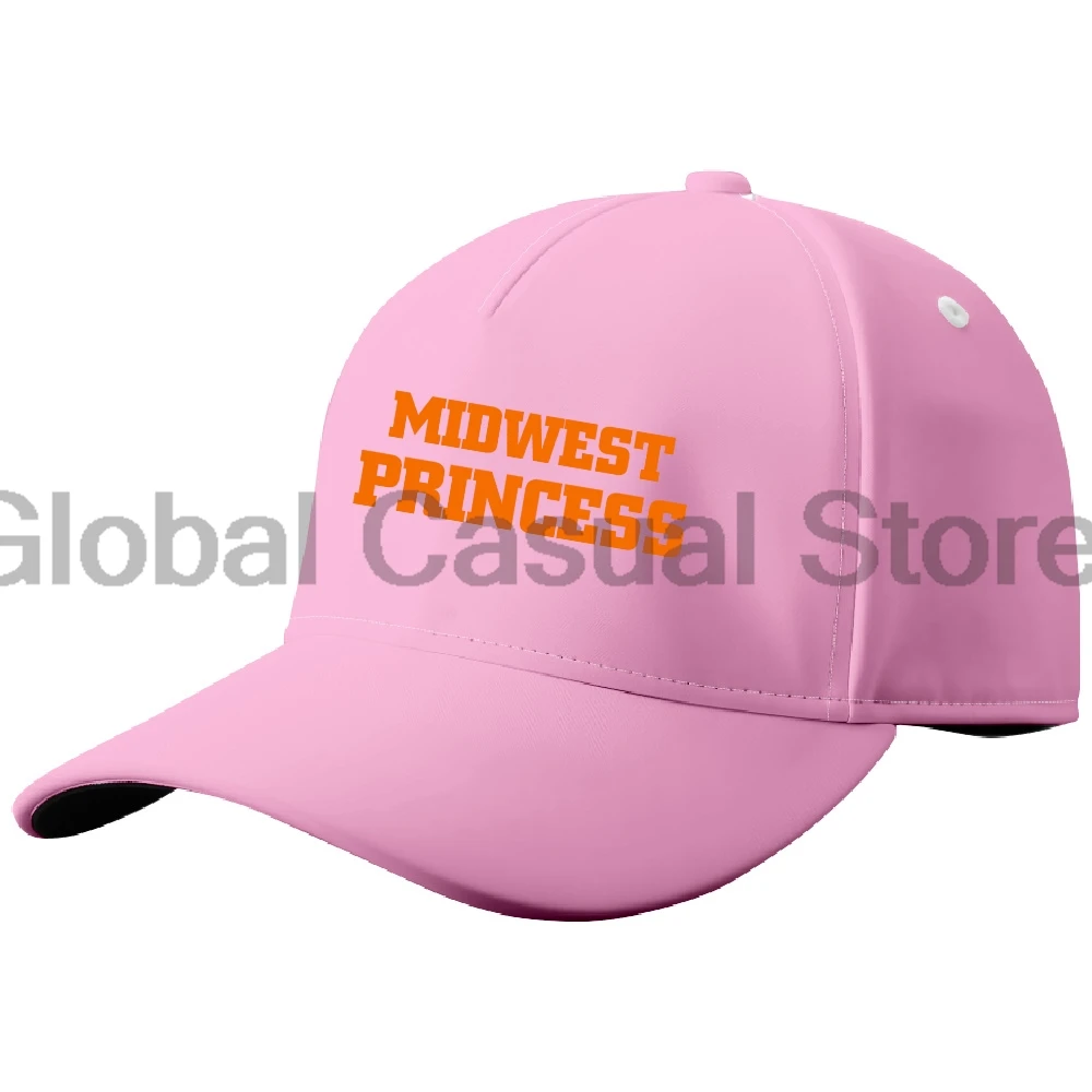 Gorras de béisbol de princesa Chappell Roan Midwest para hombres y mujeres, sombreros deportivos al aire libre, gorra de sol Unisex, Verano