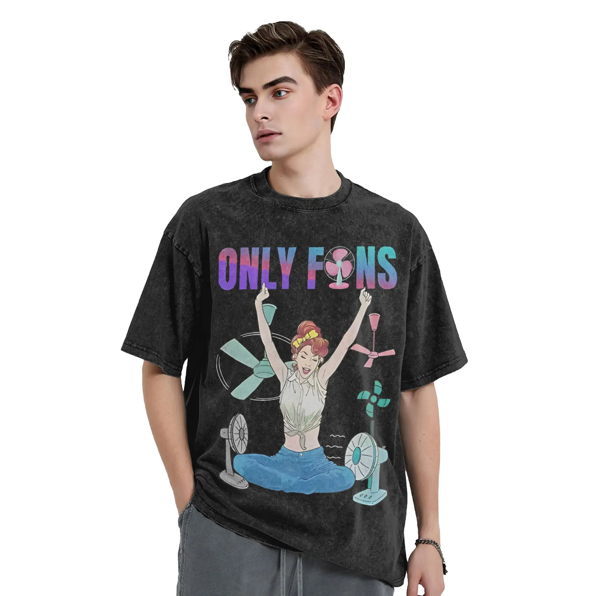 Забавная футболка Only Fans Meme, мужские эстетические повседневные футболки, летние футболки с круглым вырезом для отдыха, одежда больших размеров с принтом