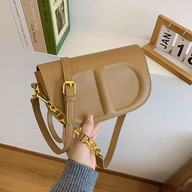 Half Moon Fashion Women Saddle Shoulder Bags Simple Design Stylish Chic Underarm Bag New High Quality Tote Handbags Purse