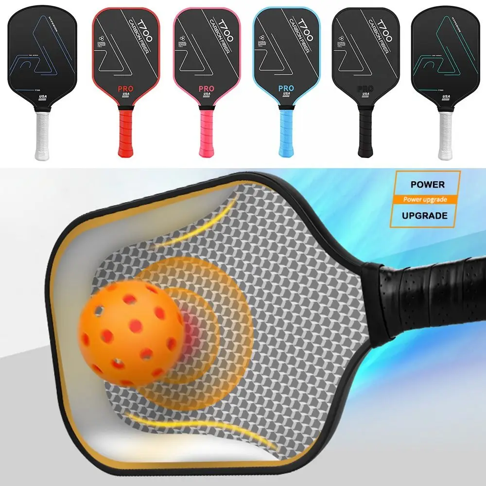 

1pc T700 Pickleball Paddles Carbon Fiber Frosted Surface Pickleball Rackets USAPA Approved Comfortable Pickle Ball Paddle