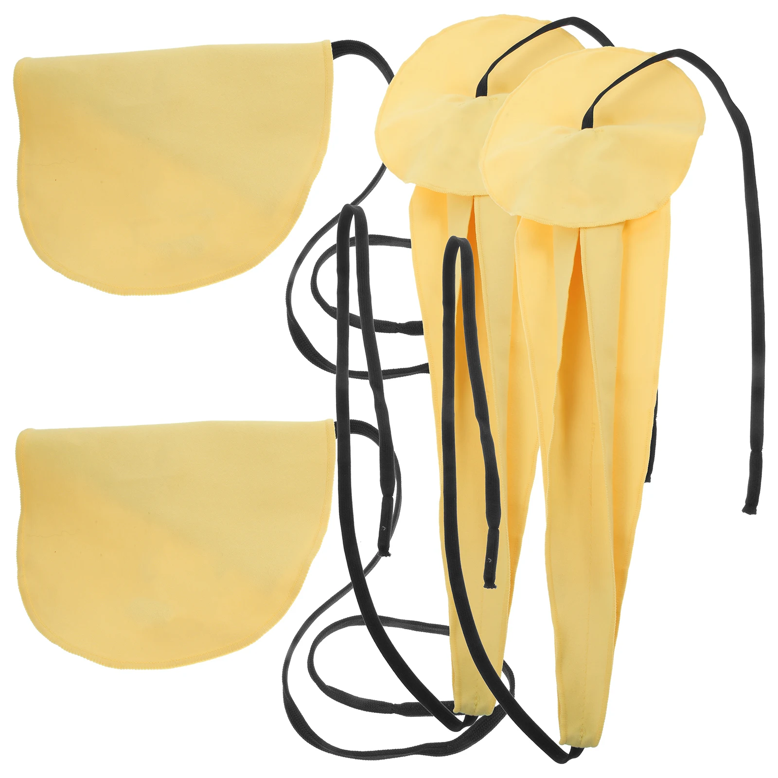 

4 Pcs Saxophone Cleaning Cloth Cloths Alto Accessories Clarinet Kit Cleaner Tool