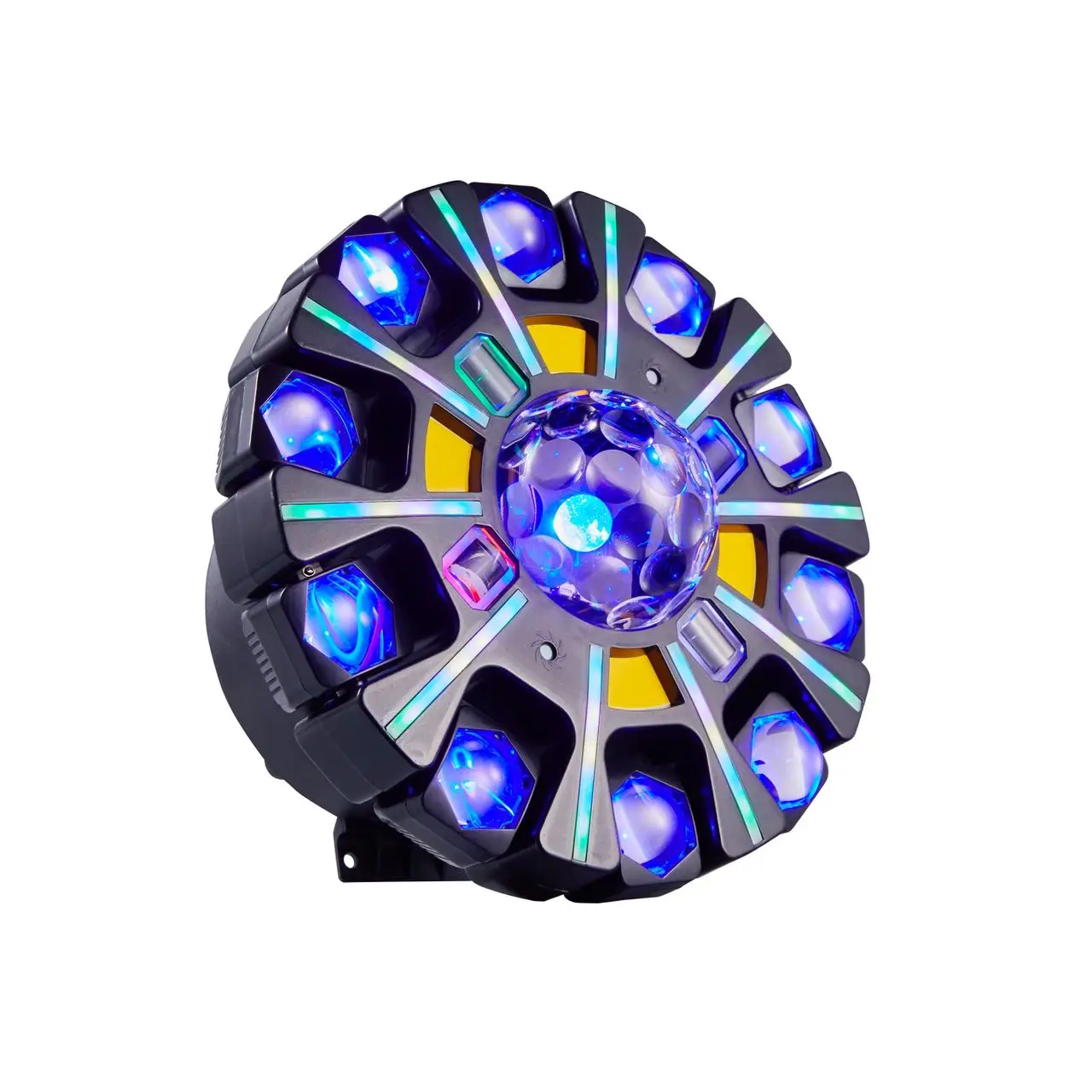 Magic Ball Stage Effect Light 10 Arms LED Strips Remote 200W CREE RGBW Laser DMX512 Sound Active Party Bar KTV Performance