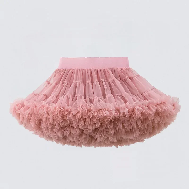 HOT Girls Tulle Skirt Baby Girl Clothes Tutu Pettiskirt Skirt Fashion Girl Clothes Princess Skirts Skirt for Girls Clothing B021