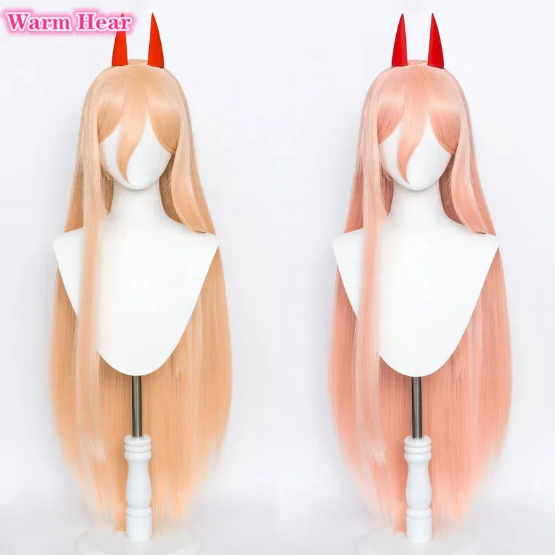 Kualitas Tinggi Sintetis Makima Power Reze Angel Devil Hayakawa Aki Denji Quanxi Himeno Yoshida Hirofumi Cosplay Anime Party Wig