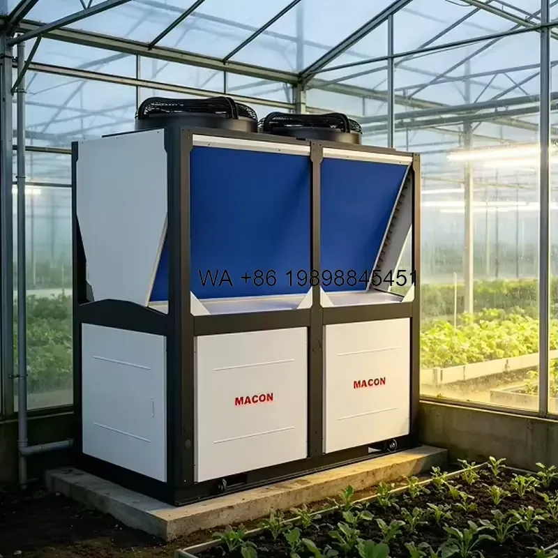 Wmwmnu for MACON 120kW High Temp Air to Water Inverter Heat Pump for Large Commercial Greenhouse Heating