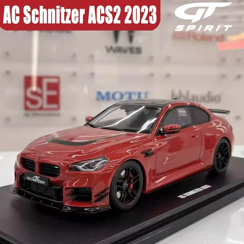GT スピリット 1/18 AC シュニッツァー ACS2 2023 樹脂製自動車玩具ダイキャストメタルモデルコレクション男の子クリスマスギフト