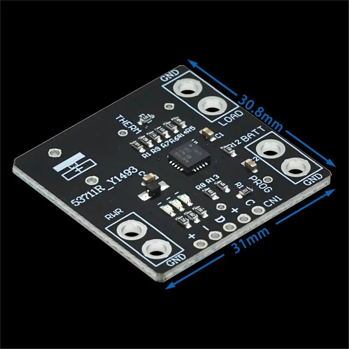 

Плата зарядного устройства T19C MCP73871 USB 5VDC для повышения напряжения от солнечных батарей, литий-полимерных аккумуляторов 3.7V/4.2V, модуль управления зарядом