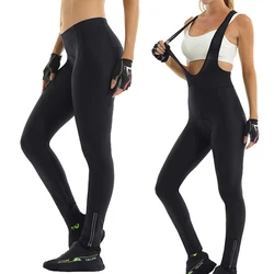 X-Tiger-Ciclismo Calças Bib para Mulheres, Primavera Coolmax, 3D Gel Pad, Calças Justas de Ciclismo, Calças MTB