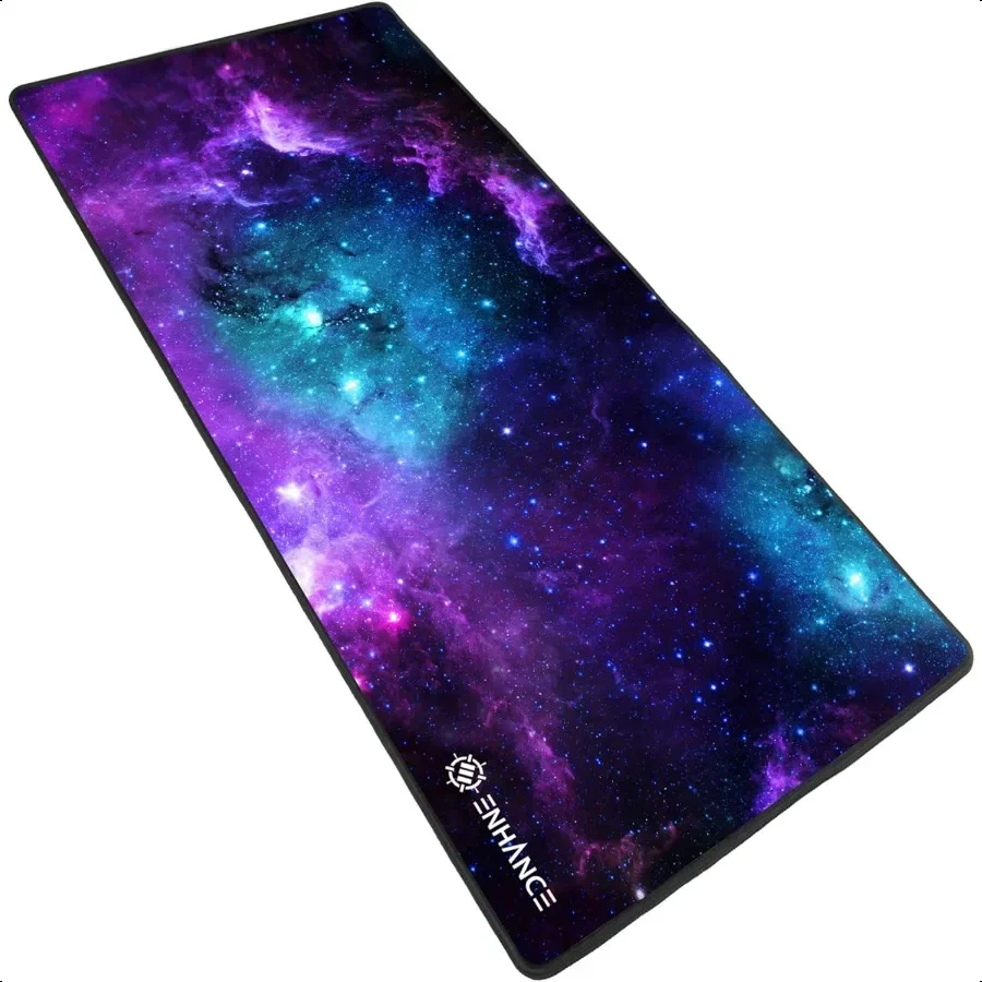 

ENHANCE Extended Gaming Mouse Pad XL Mouse Mat Desk Accories AntiFray Stitching and LowFriction Tracking Surface nSlip Backing