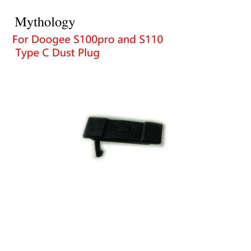 Do Doogee S110 S100 Pro USB typu C wtyczka przeciwpyłowa oryginalne akcesoria do telefonów komórkowych