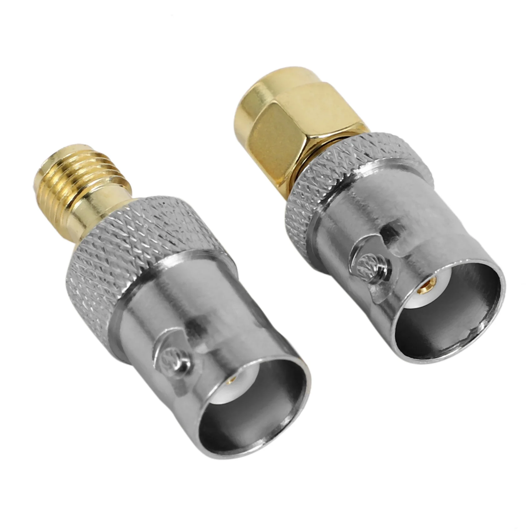 Kit de convertisseur de test d'adaptateur de connecteur RF mâle femelle, type BNC vers SMA, ensemble de 4 pièces