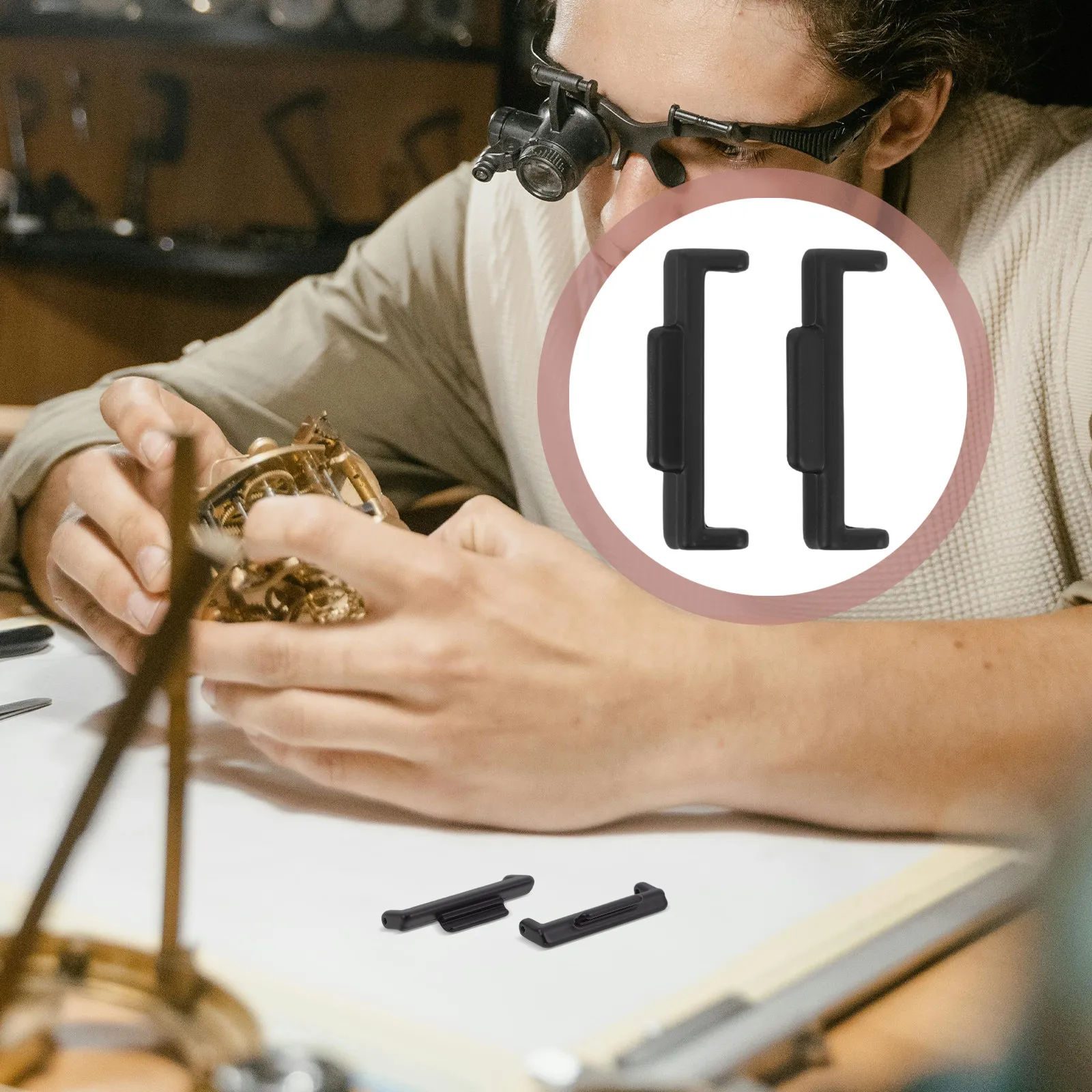 Watch Strap Replacement - 2 Pezzi Connettori Adattatori in Metallo