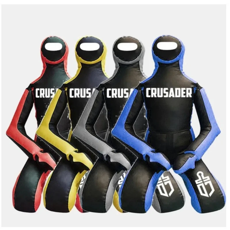Lock and twist UFC jujitsu judo sparring soft dummy Sanda training teaching leather puppet