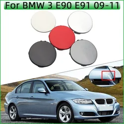 Auto Parts Front Bumper Towing Hook Cover Eye For BMW 3 E90 E91 LCI 320 323 325 328 2009 2010 2021 2012 Tow Hauling Lid Cap