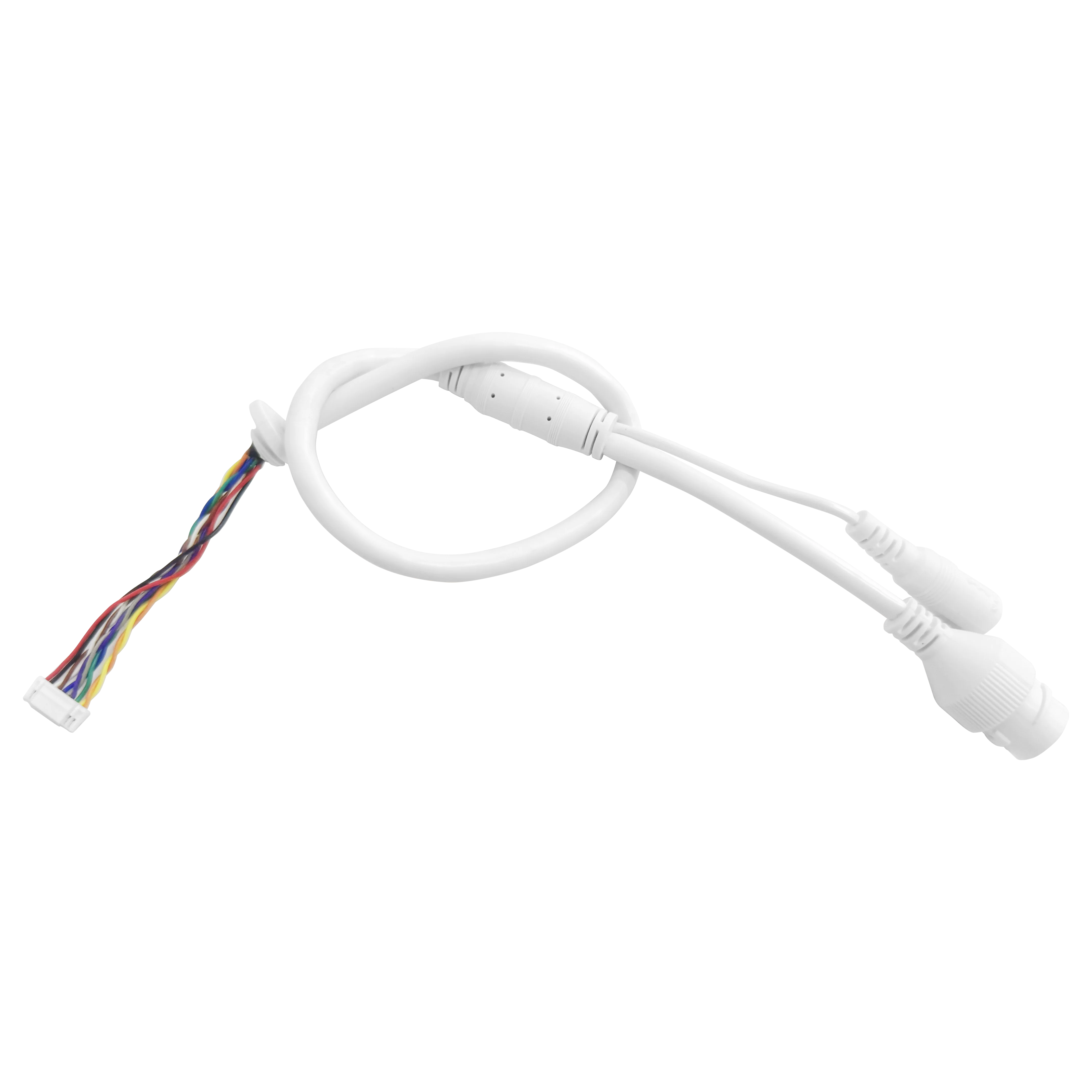 Original Hikvision Ethernet Lan Cable PoE RJ45 Network Cable 10 Pin 10 core For POE IP Camera (For Hikvision IP Camera)