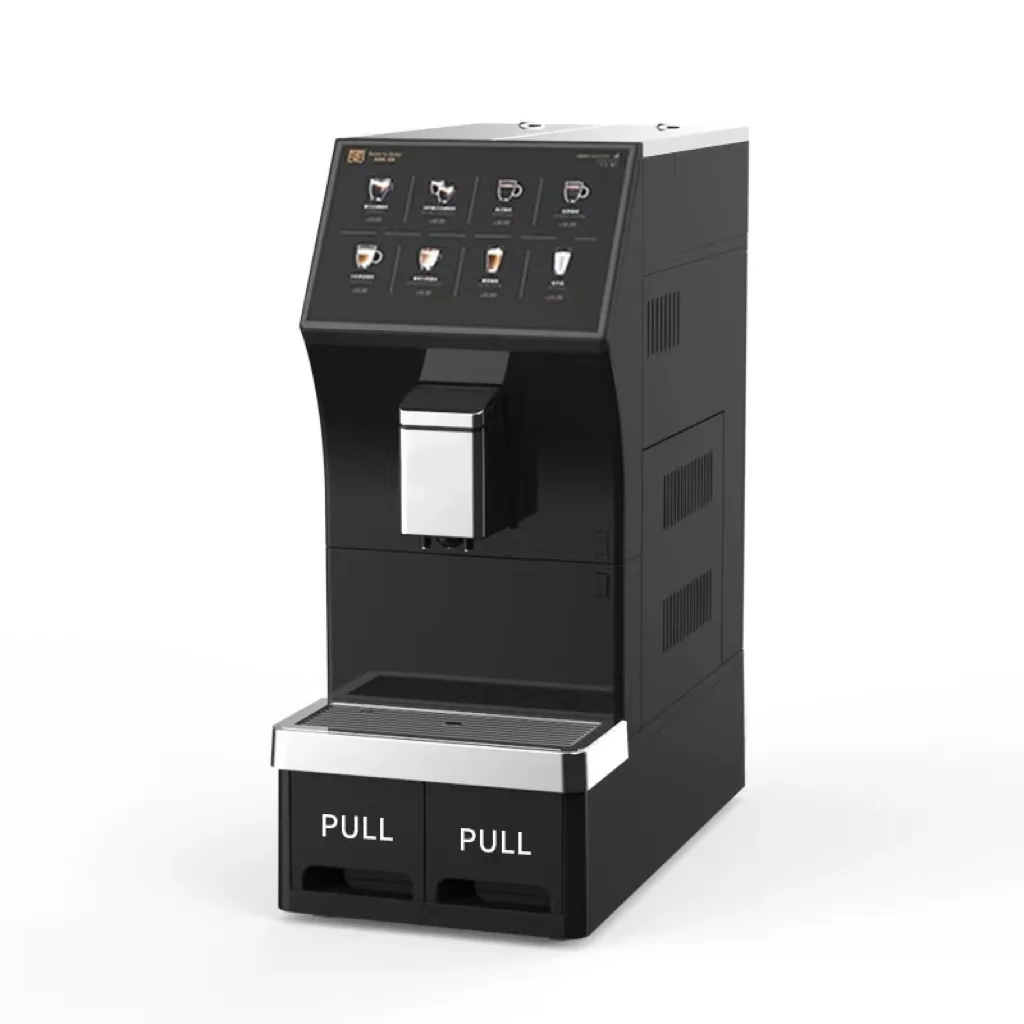 

Hot Sale 10-Inch Screen Commercial Automatic Coffee Machine 19bar Pump Stainless Steel Housing
