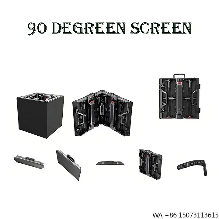 

Светодиодный куб-экран P2.604 HD для помещений, настраиваемые размеры для цифровой рекламы и выставочных залов