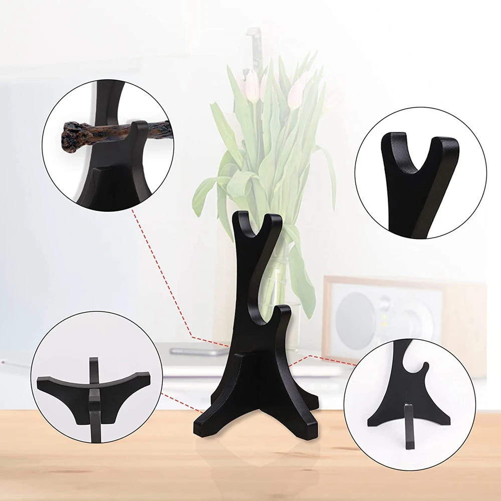 Two Tiers Wand Display Stand,Wizard Wand Display Stand, Holder 2 Tiered Stand Rack for Collection