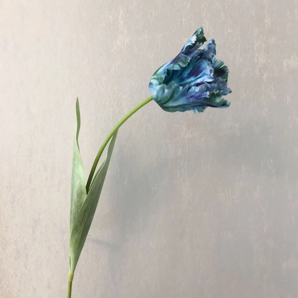 

Gift Photography Props for Home,Party,Wedding Silk Flower Table Decoration Wedding Bouquet Fake Flower Artificial Parrot Tulip