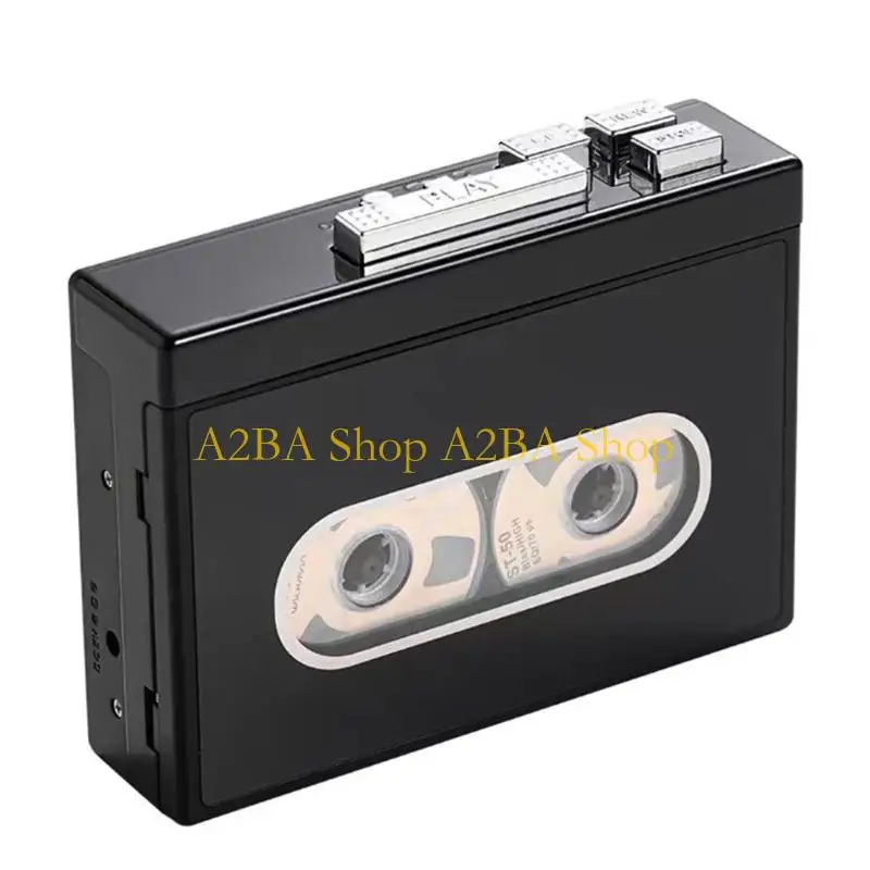 

Многофункциональный кассетный плеер A2BA поддерживает запись FM AUX через USB, высокое качество звука