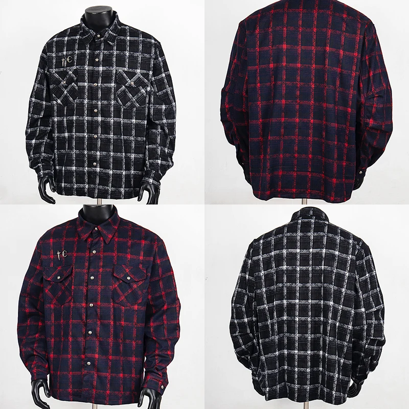 

2025 New style Jacket Thug Club Trend Brand High-Street Letter Embroidery Loose Casual Lapel Jacket Outerwear