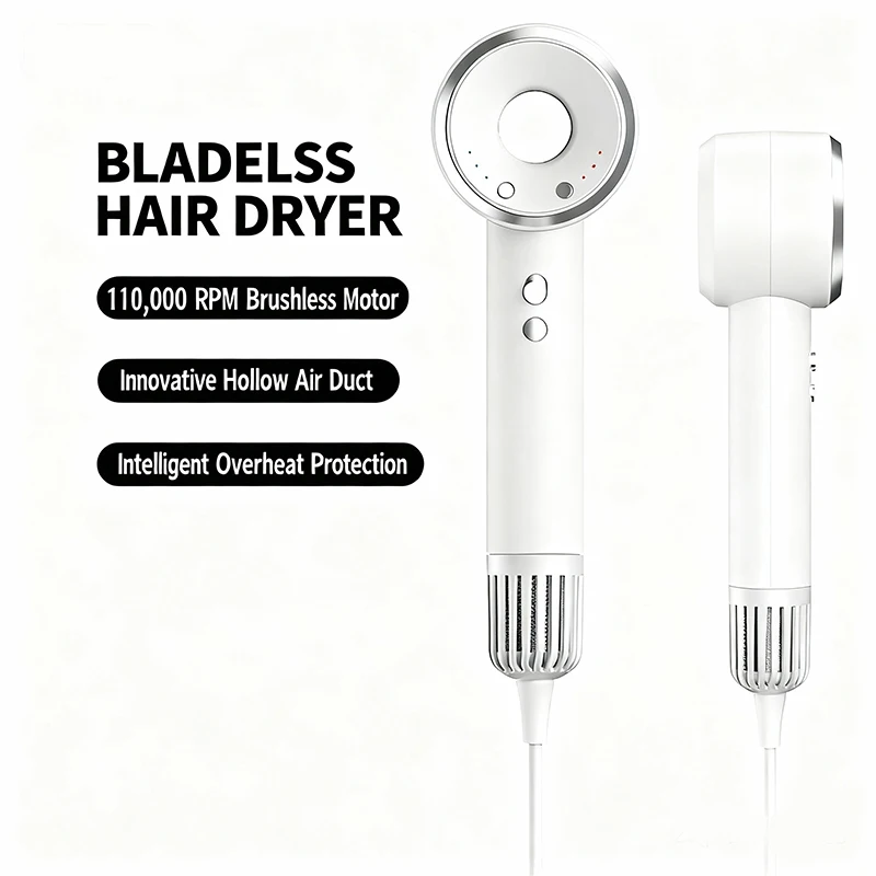 

High-Speed Electric Hair Dryer Machine2500W Adjustable Temperature Professional Low Noise Fast Drying Anion Hair Care Blow Dryer