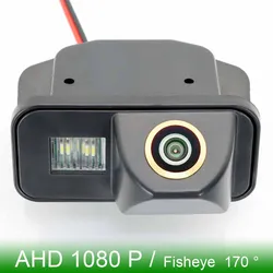 AHD 1080P 170° Golden FishEye Rear View Camera For Toyota Corolla 2007-2012 2013 2014 2016 Auris Avensis T25 T27 E12 E13 E14 E15