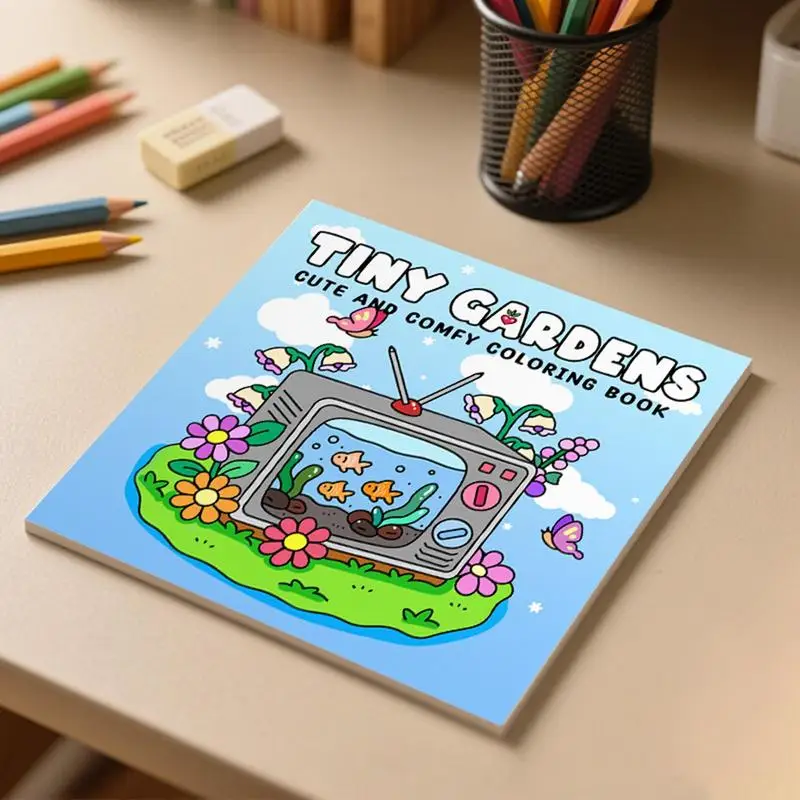 Schattig kleurboek kunst schilderij notitieboekje 24-pagina's vroeg leren kleurboek voor kleuterschool reizen thuis kleuterschool