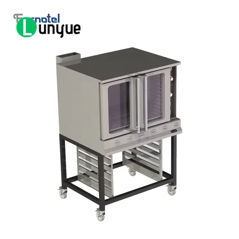 Commercial Gas Convection Oven for Bakery Restaurant Hotel Retail Baking Flour Meat Dishes High Efficiency Professional