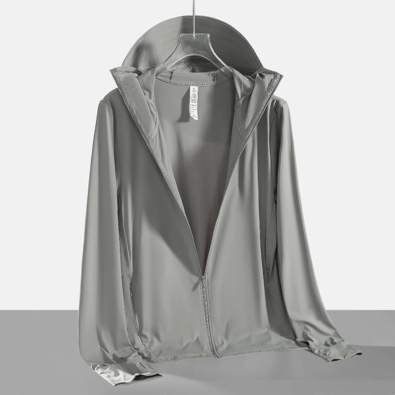 Summer Outdoor Comprehensive Training Lightweight Breathable Hooded Sunscreen Clothing Couples UV Resistant Casual Skin Clothing