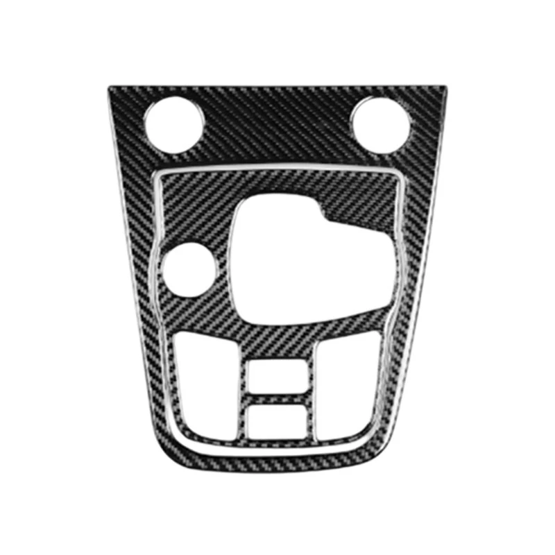 Car Interior Gear Shift Panel Cover Frame Trim Sticker For Jaguar F-TYPE 2013-2024 Center Console Parts One Set LHD