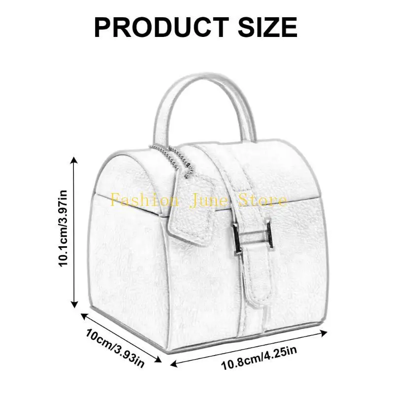 N5KA حامل المجوهرات الفسيحة متعددة المستويات لصندوق الأوساط القلفة حلقات أقراط