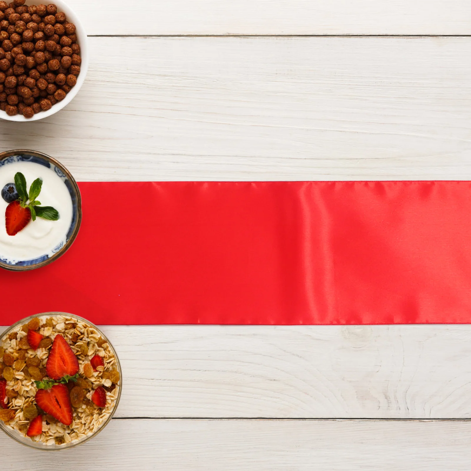 

5Pcs Satin Table Runner Silk Fabric Decorative Table Cover Wedding Party Dining Room Buffet Decor Party Tablecloth