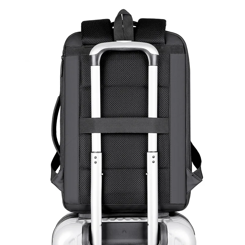 Charging Backpack, Shoulder Bag, Men’s Business/commuter Bag, Waterproof, Expandable, Laptop Bag, College Student Backpack. view 4