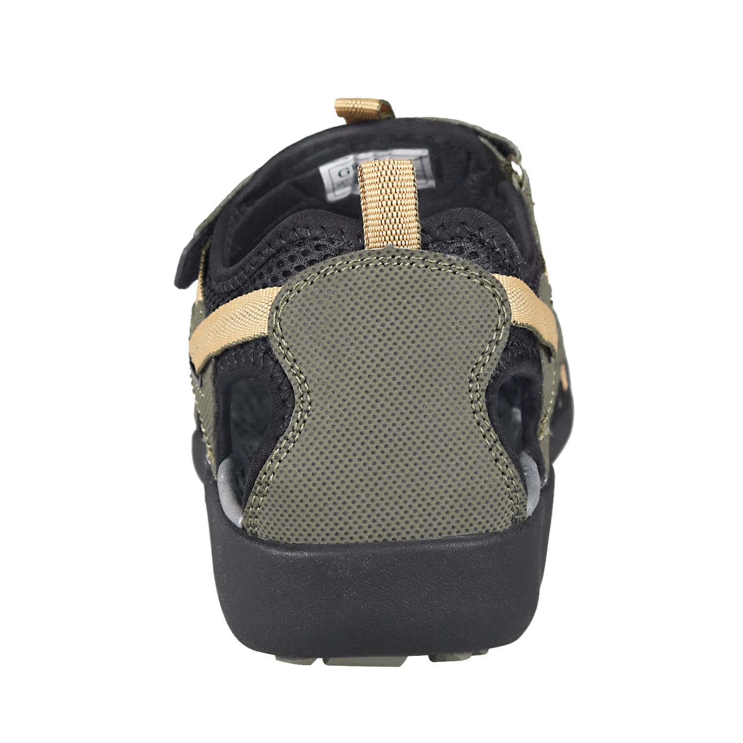 GRITION-Sandalias de cuero sintético para hombre, zapatos de Trekking para la playa, transpirables, antideslizantes, de secado rápido, para verano,