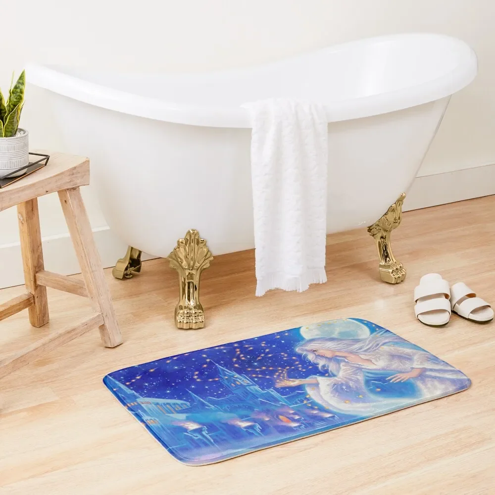 

Dreams of Fireflies Bath Mat Bath Rugs Bathroom Supplies Carpet Rug Mat