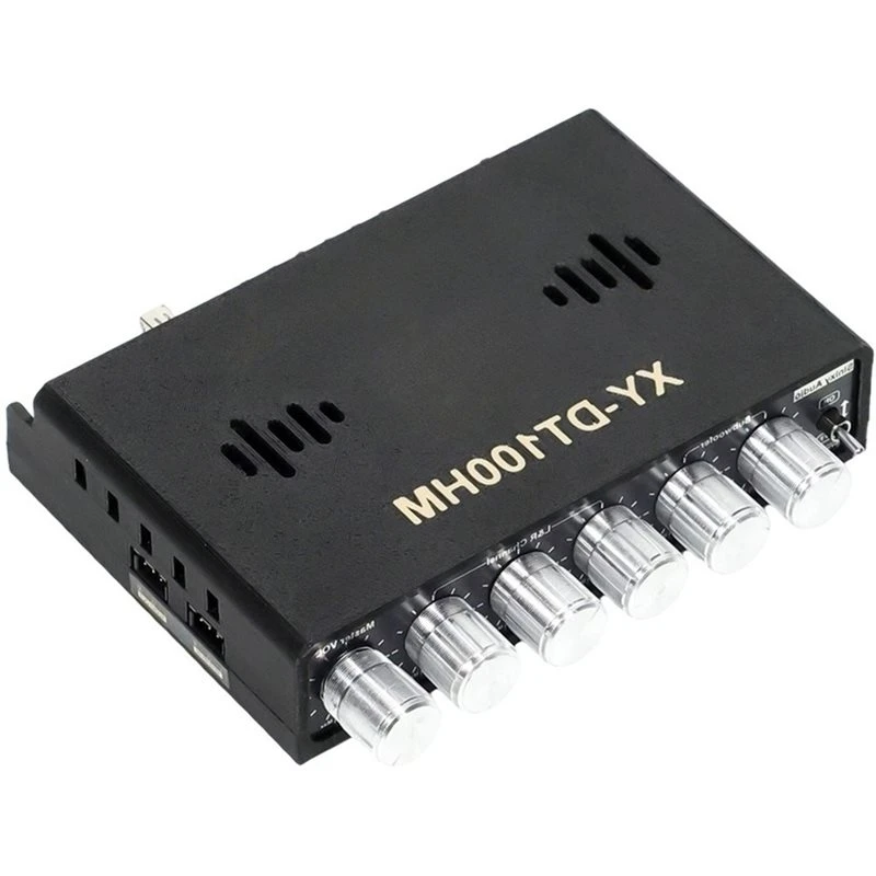 A96E-XY-DT100HM 2.1 Channel For DIY Speaker Bluetooth Audio Power Amplifier 50Wx2+ 100W TPA3116 Dual Core Home Car Audio