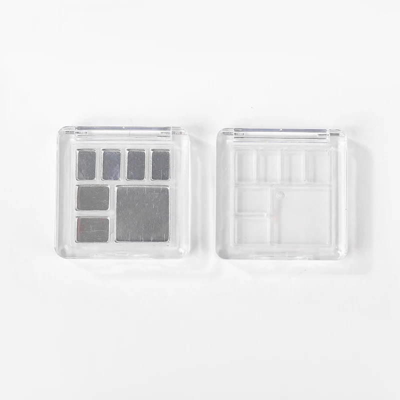 Empty Eyeshadow Box Makeup Lipstick Blush Container Blusher Pan Case DIY Eye Shadow Tray Refillable Tray Pans Pigment Pressed