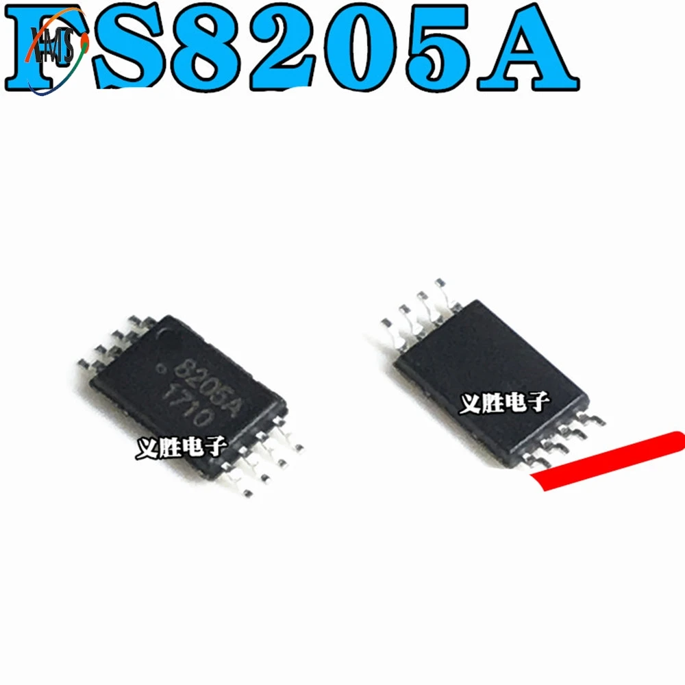 2-20PCS Lithium Battery Protection IC FS8205A FS8205S  SOT23-6  8205A CEG8205A FS8205A STN8205A TSSOP8 SY8205FCC SOP8