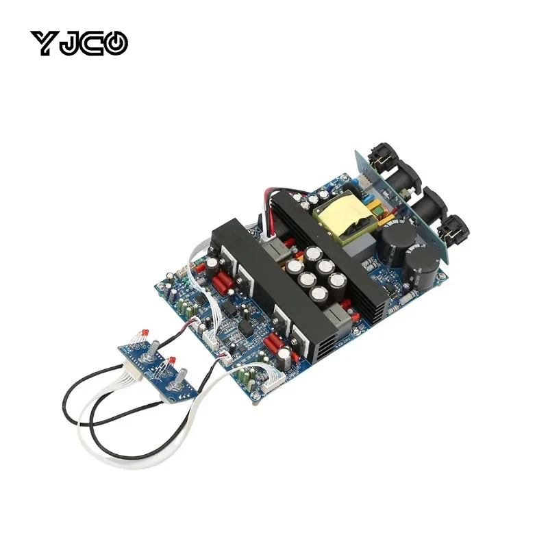 

YJCO IRS2092 Dual-Channel Digital Class D Amplifier Board High-Power HIFI Audiophile 500W+500W Super LM3886 for Audio Projects