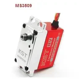 

KST MS3509 HV Aluminum Alloy Case Contactless Position Sensor Steel Gear 32KG Digital Servo 7.4V 140G for Large torque RC Hobby