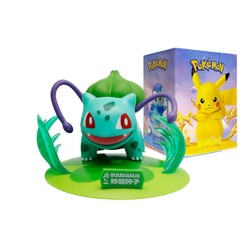 Anime Pokemon Party Series Blind Box Toy New Pokeball Pocket Monster Action Figures Pikachu Model Childrens Blind Box Gift