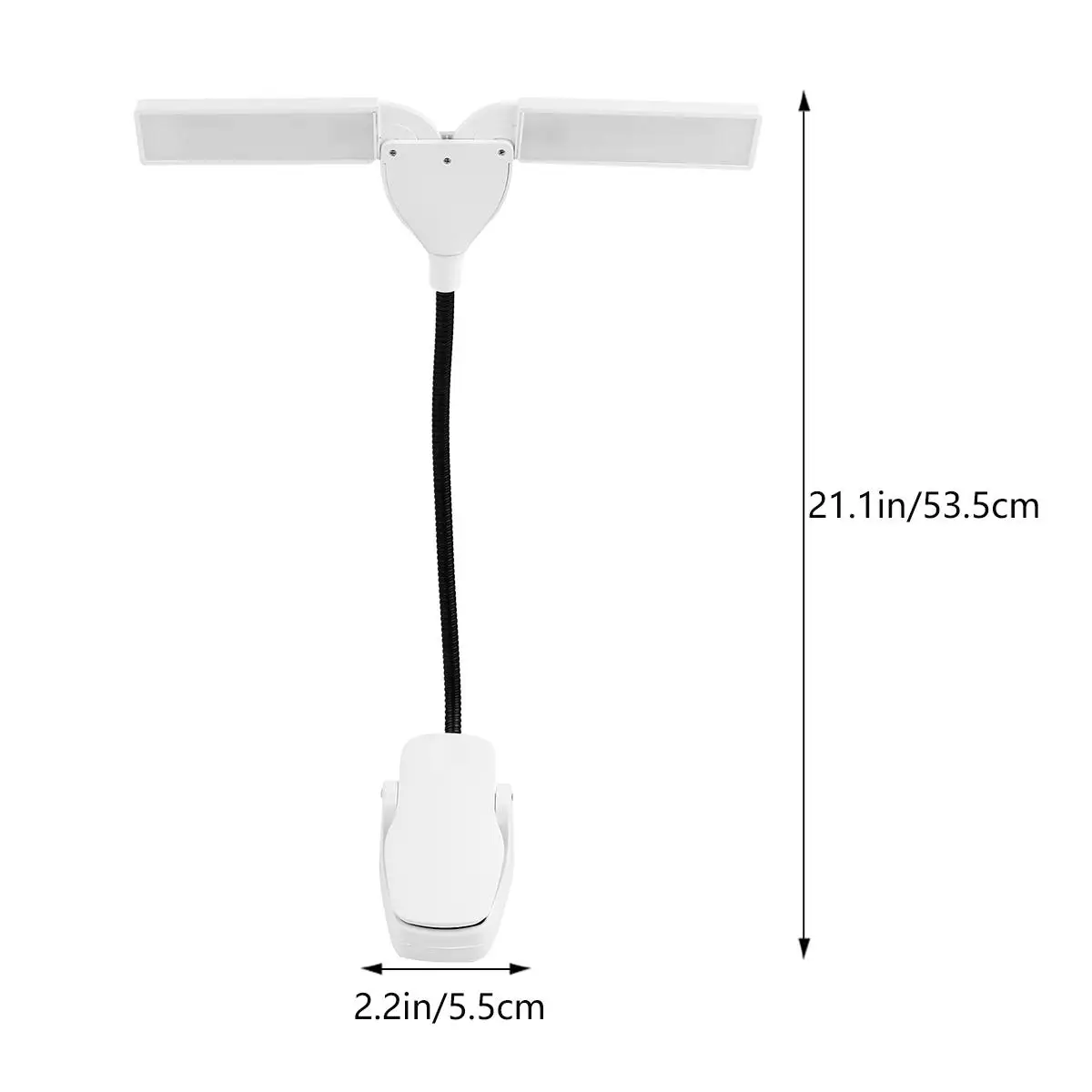 Piano Music Stand Lamp Soft Eye Protection USB Clip Touch LED Desk Light for Practice Small Music Lamp Dual Mode Power Supply