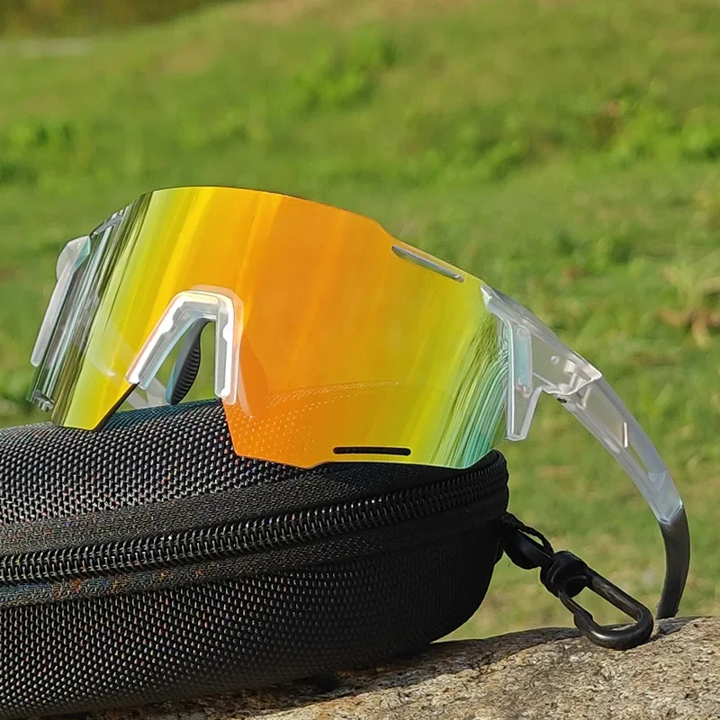 Cycling Glasses Photochromic Cycling Sunglasses UV400 MTB Sports Eyewear Outdoor Bicycle Goggles Bike Cycling Fishing Equipment