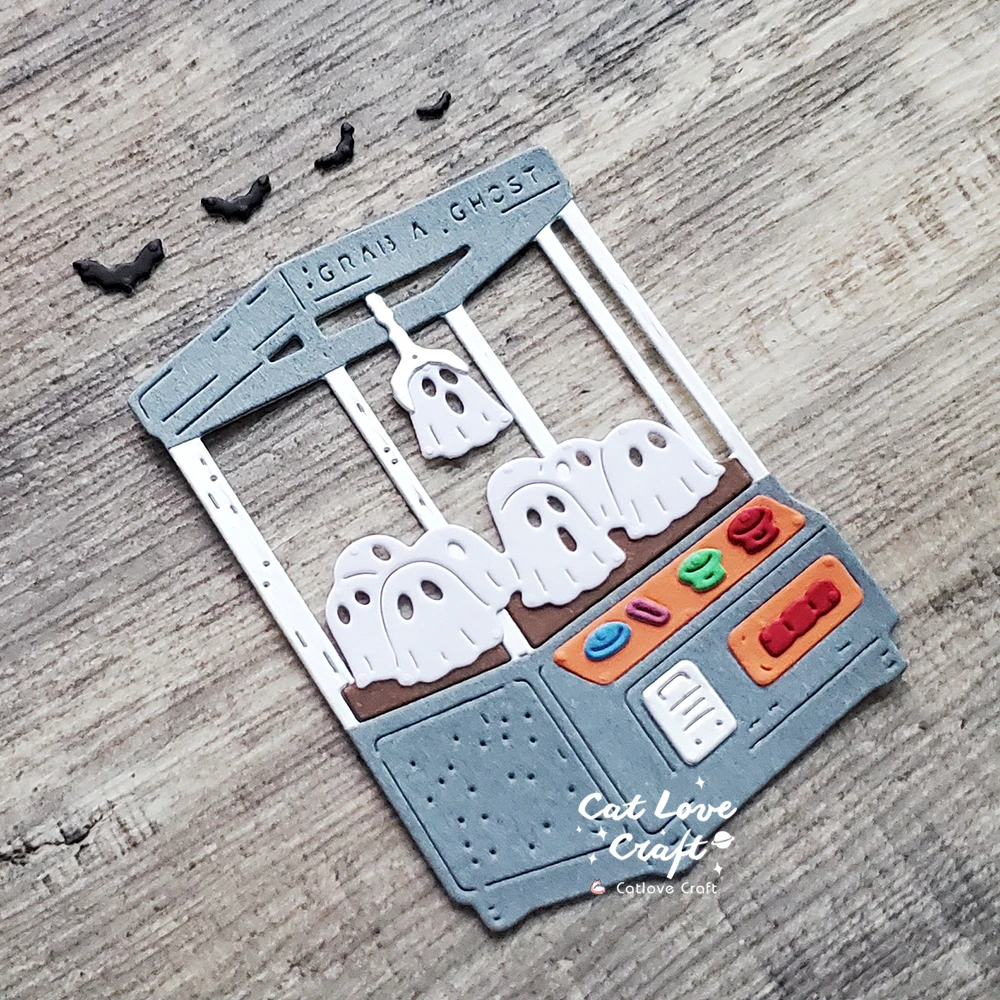 Catlove Claw crane Ghost Metal Cutting Dies Scrapbooking Mold Knife Stencil Die Cuts Card Making DIY Craft Embossing New Dies - view 5