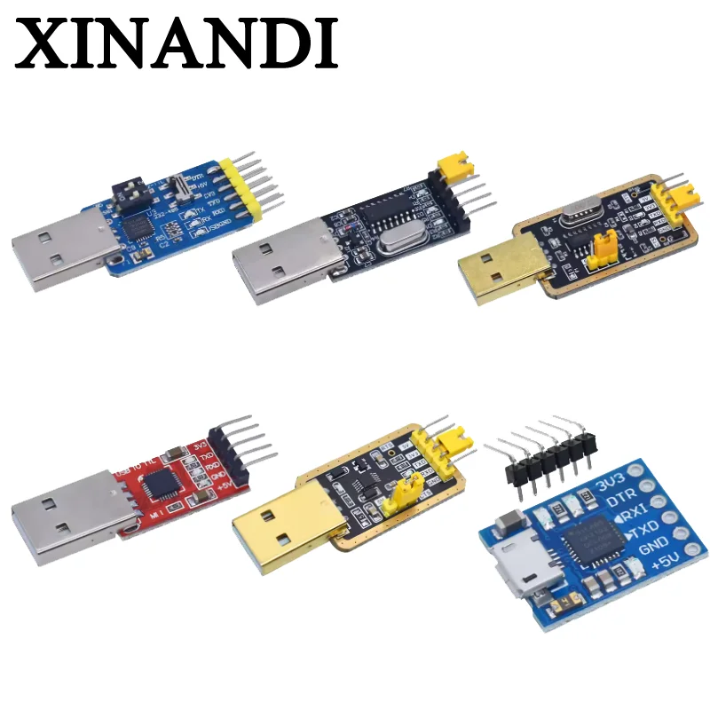 CH340 module USB to TTL CH340G upgrade download a small wire brush plate STC microcontroller board USB to serial instead PL2303