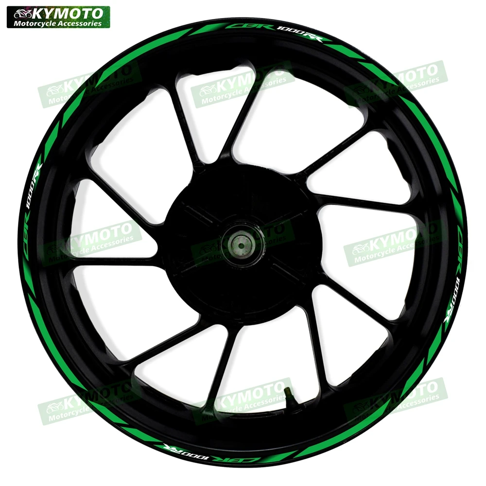 For Honda CBR1000RR CBR 1000RR motorcycle accessories 17-inch front and rear wheel stickers fairing wheel decals decoration